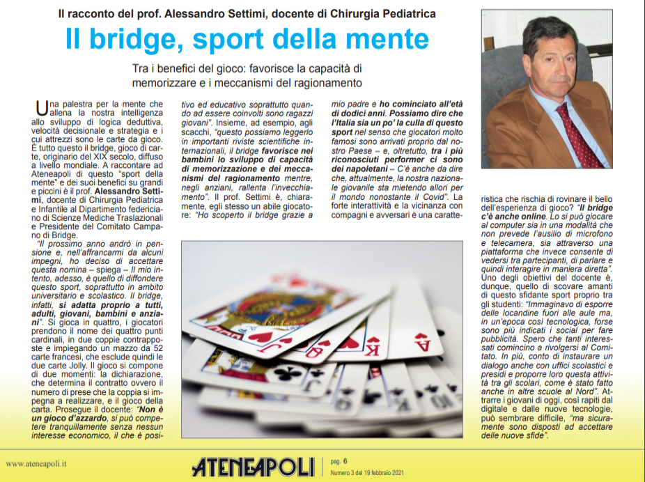 articolo su Ateneapoli